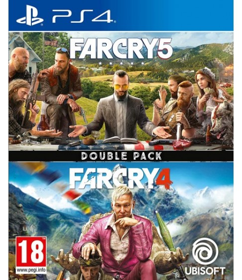 Far Cry 4 русская версия + Far Cry 5 (English) Double Pack [PS4]